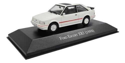 Miniatura Ford Escort Xr3 1990 Metal 1:43
