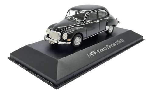 Miniatura Dkw Vemag Belcar Preto 1965 Metal 1:43