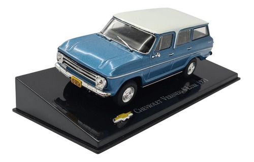 Miniatura Chevrolet Veraneio S Luxe 1971 Coleção Metal 1:43