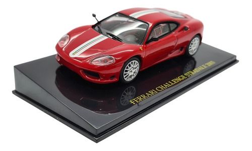 Miniatura Ferrari Challenge Stradale 2003 Coleção Metal 1:43