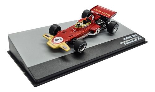 Miniatura Fórmula 1 Lotus Emerson Fittipaldi 1971 Metal 1:43