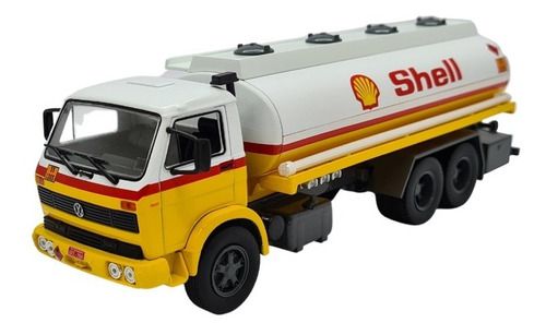Miniatura Caminhão Vw 13.130 Tanque Shell Metal 1:43