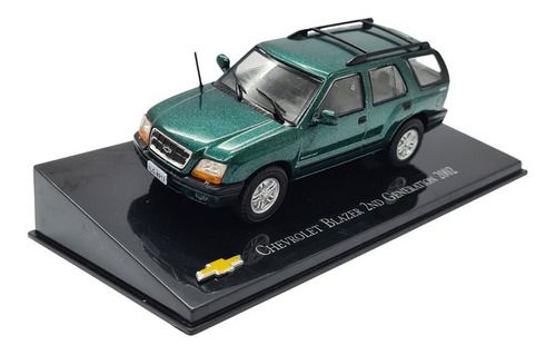 Miniatura Chevrolet Blazer Generation 2002 Verde Metal 1:43