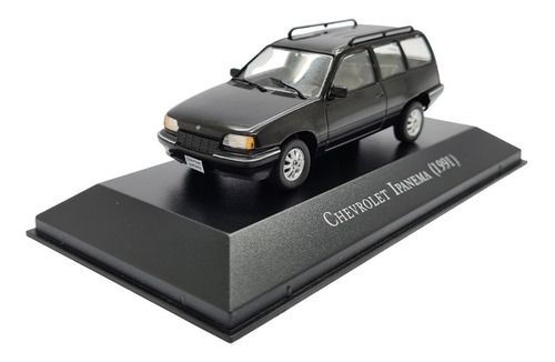Miniatura Chevrolet Ipanema 1991 Preto Metal 1:43