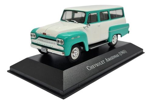 Miniatura Chevrolet Amazonas 1963 Coleção Metal 1:43