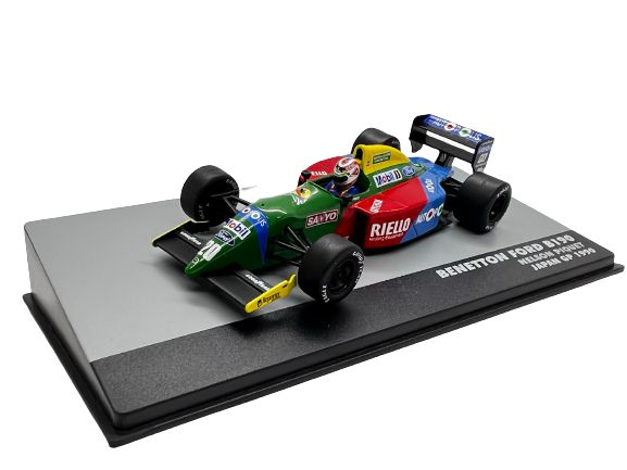 Miniatura Fórmula 1 F1 Benetton Ford Nelson Piquet 1990 1:43