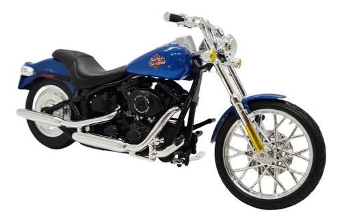 Miniatura Moto Harley Davidson Night Train 2002 Metal 1:18