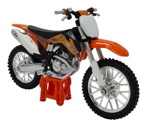 Miniatura Moto Cross Ktm 450 Sx-f Metal 1:18