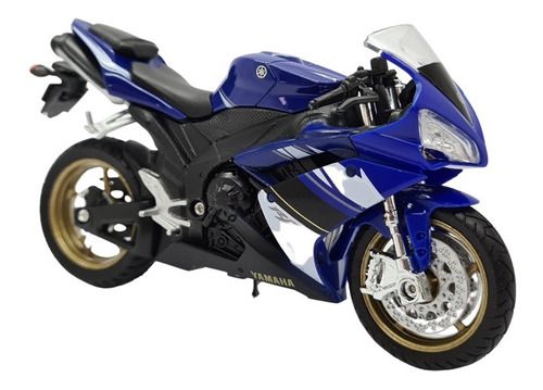 Miniatura Moto Yamaha Yzf R1 2012 Metal 1:18
