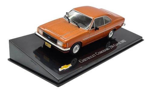 Miniatura Chevrolet Opala Comodoro 250 Coupé 1982 Metal 1:43