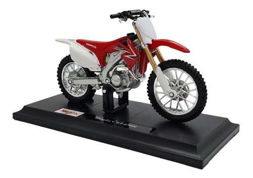 Miniatura Moto Cross Honda Crf 450 R 1:18