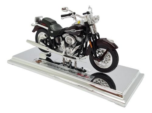 Miniatura Moto Harley Davidson Flstci Softail Springer 1:18