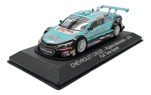 Miniatura Stock Car Chevrolet Cruze Rubens Barrichello 1:43