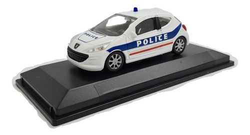 Miniatura Peugeot 207 Police Metal 1:43
