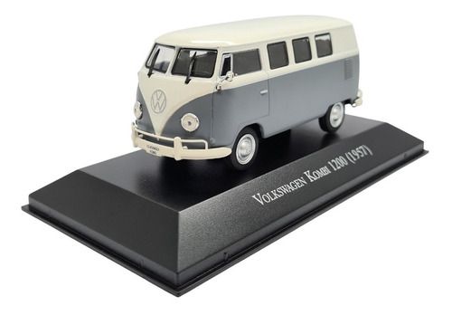 Miniatura Volkswagen Kombi 1200 1957 Metal 1:43