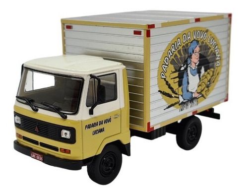 Miniatura Caminhão Agrale Tx1100 Baú Padaria Vovó Metal 1:43