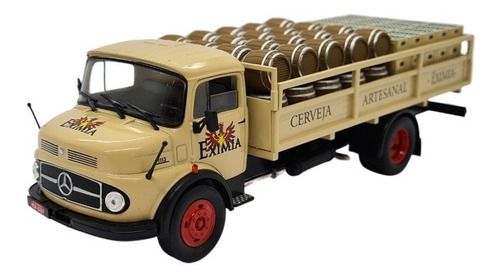 Miniatura Caminhão Mercedes Benz 1113 Cerveja Artesanal 1:43