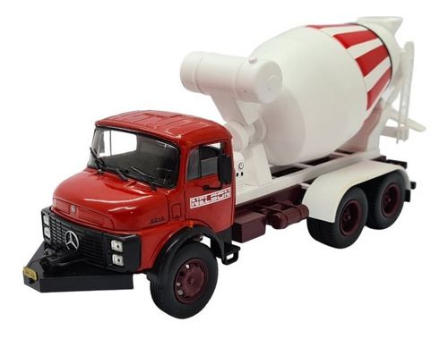 Miniatura Caminhão Mercedes Benz 2213 Betoneira Concreto1:43