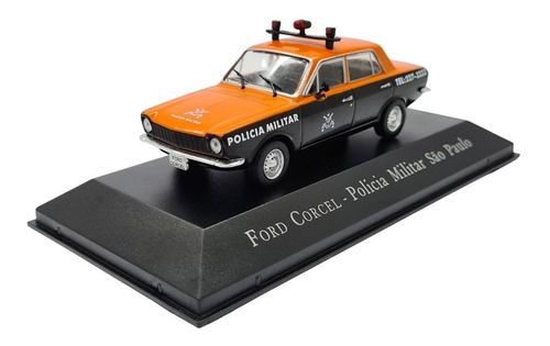 Miniatura Ford Corcel Policia Militar Sp Serviços 1:43