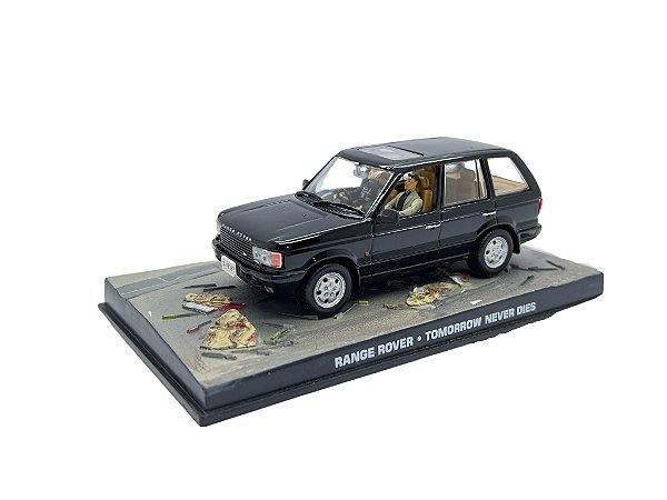 Miniatura Range Rover Tomorrow Never Dies 007 Preto 1:43