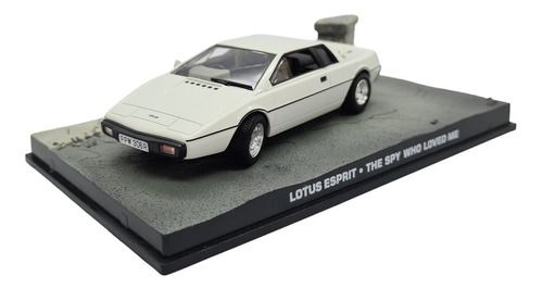 Miniatura Lotus Esprit The Spy Who Loved Me 007 Metal 1:43