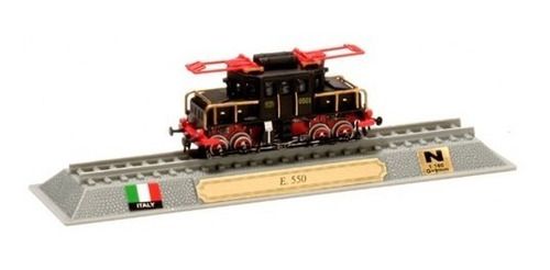Miniatura Locomotivas Do Mundo Nº 078 E.550 - Italia