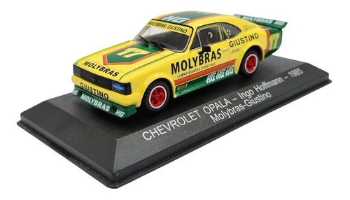Miniatura Chevrolet Opala Stock Car 1985 Molybras 1:43
