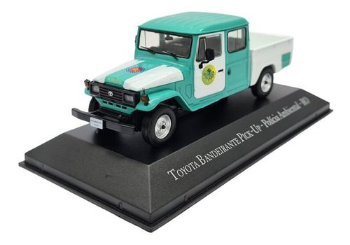 Miniatura Toyota Bandeirante Pick Up Policia Ambiental 1:43