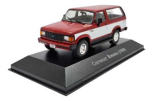 Miniatura Chevrolet Bonanza 1989 Vermelho Metal Ixo 1:43