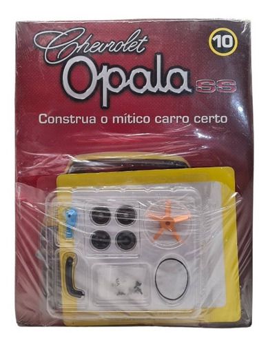 Fascículo Nº 10 Chevrolet Opala Ss Amarelo Metal Salvat 1:8