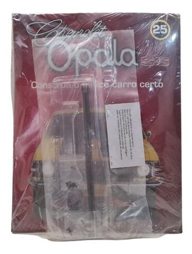 Fascículo Nº 25 Chevrolet Opala Ss Amarelo Metal Salvat 1:8