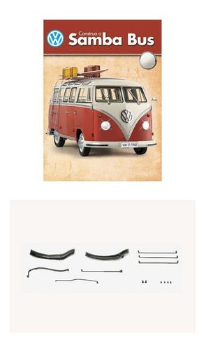 Fascículo Nº 68 Volkswagen Kombi Samba Bus 1:8 Altaya