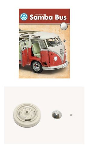 Fascículo Nº 62 Volkswagen Kombi Samba Bus 1:8 Altaya