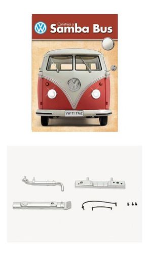 Fascículo Nº 57 Volkswagen Kombi Samba Bus 1:8 Altaya