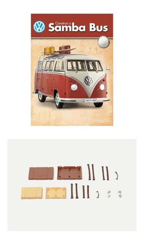 Fascículo Nº 120 Volkswagen Kombi Samba Bus 1:8 Altaya
