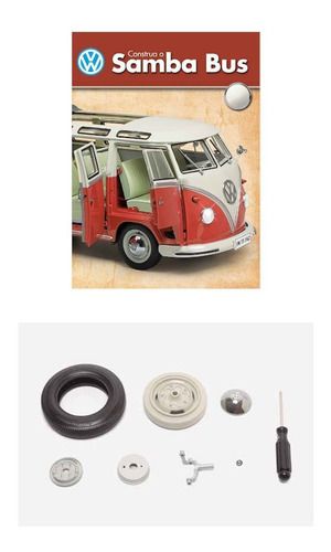 Fascículo Nº 02 Volkswagen Kombi Samba Bus 1:8 Altaya