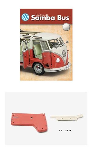 Fascículo Nº 06 Volkswagen Kombi Samba Bus 1:8 Altaya