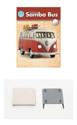 Fascículo Nº 16 Volkswagen Kombi Samba Bus 1:8 Altaya