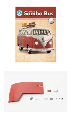 Fascículo Nº 04 Volkswagen Kombi Samba Bus 1:8 Altaya