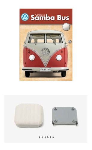 Fascículo Nº 17 Volkswagen Kombi Samba Bus 1:8 Altaya