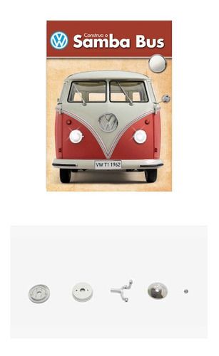 Fascículo Nº 09 Volkswagen Kombi Samba Bus 1:8 Altaya