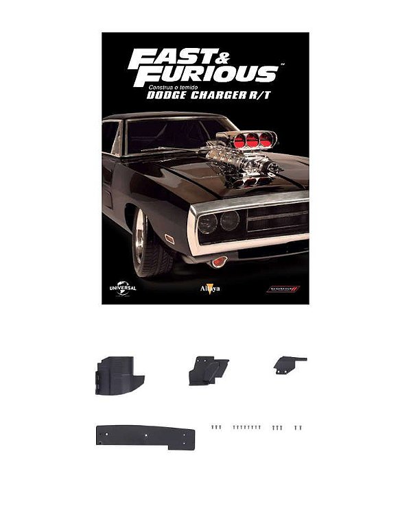 Fascículo Nº 109 Dodge Charger Rt Toretto Escala 1:8 Altaya