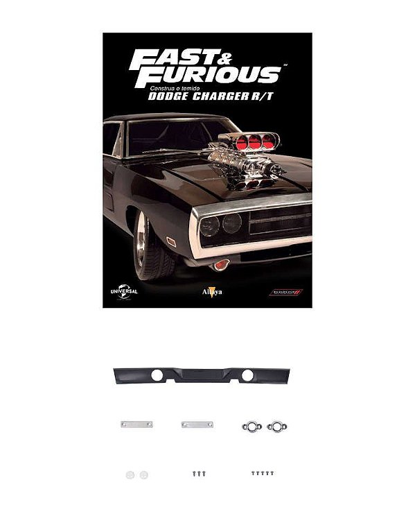 Fascículo Nº 103 Dodge Charger Rt Toretto Escala 1:8 Altaya