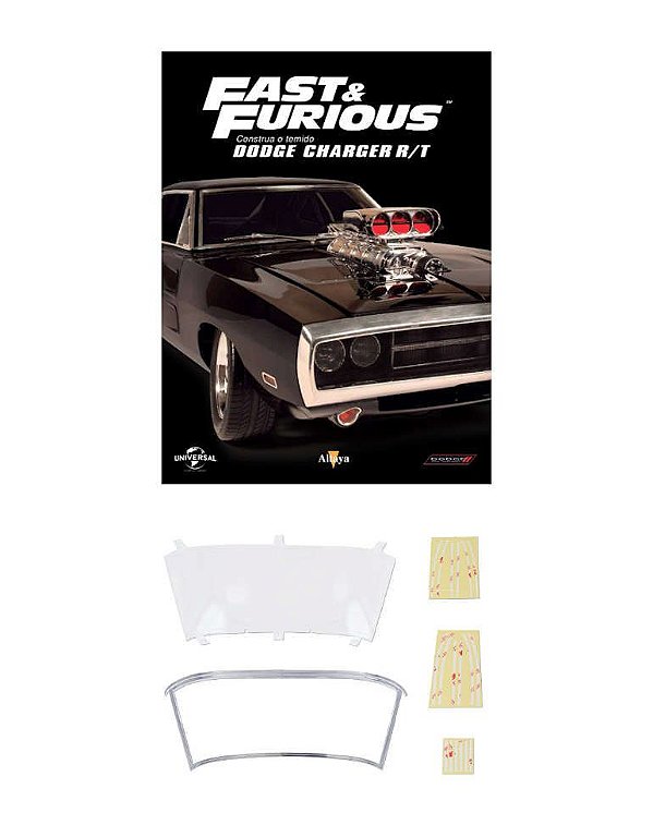 Fascículo Nº 67 Dodge Charger Rt Toretto Escala 1:8 Altaya