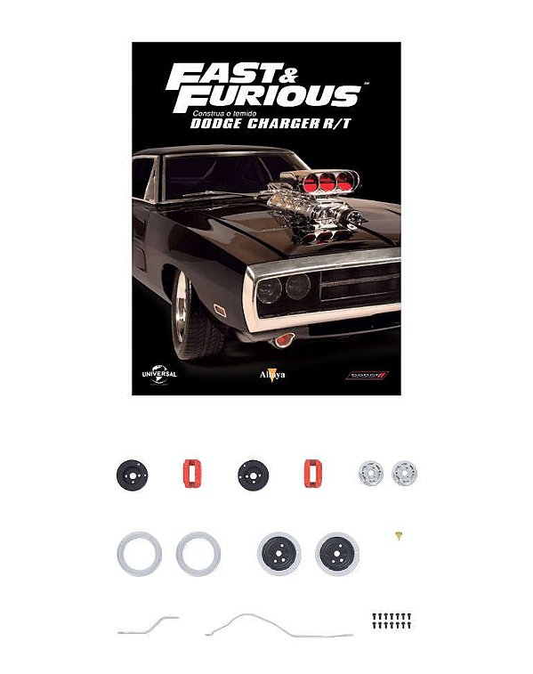 Fascículo Nº 37 Dodge Charger Rt Toretto Escala 1:8 Altaya