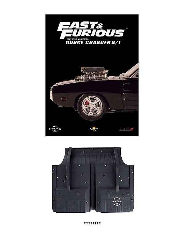 Fascículo Nº 30 Dodge Charger Rt Toretto Escala 1:8 Altaya