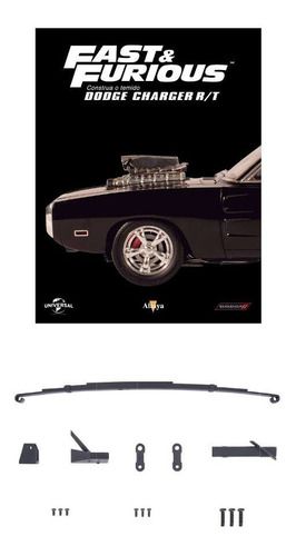 Fascículo Nº 39 Dodge Charger Rt Toretto Escala 1:8 Altaya