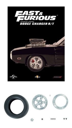 Fascículo Nº 42 Dodge Charger Rt Toretto Escala 1:8 Altaya
