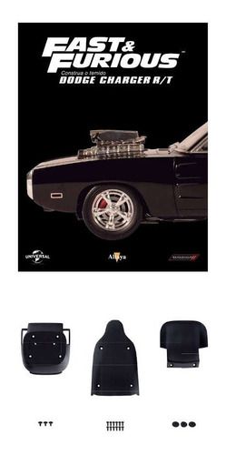 Fascículo Nº 54 Dodge Charger Rt Toretto Escala 1:8 Altaya