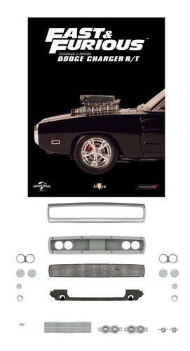 Fascículo Nº 03 Dodge Charger Rt Toretto Escala 1:8 Altaya